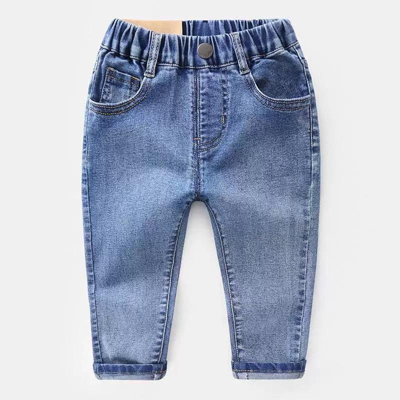 Boys Jeans Spring – Baby All-Match Foreign Style Long Denim - ClubOn