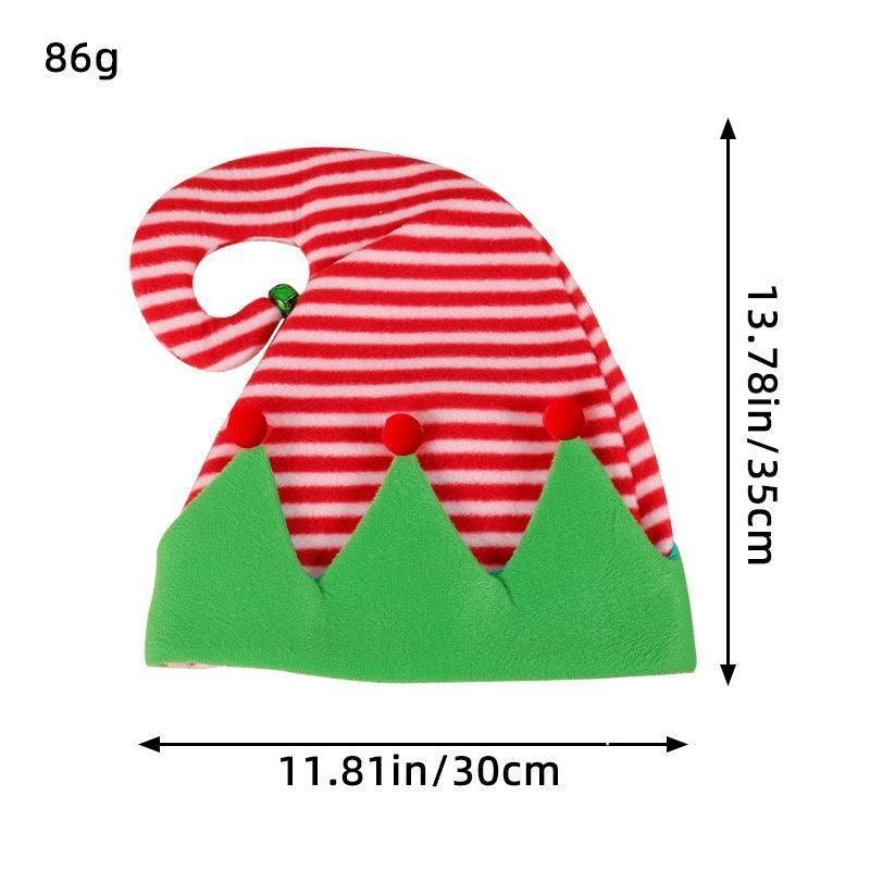 Jingchen Bell Christmas Hat Wholesale - Festive Holiday Decor - ClubOn