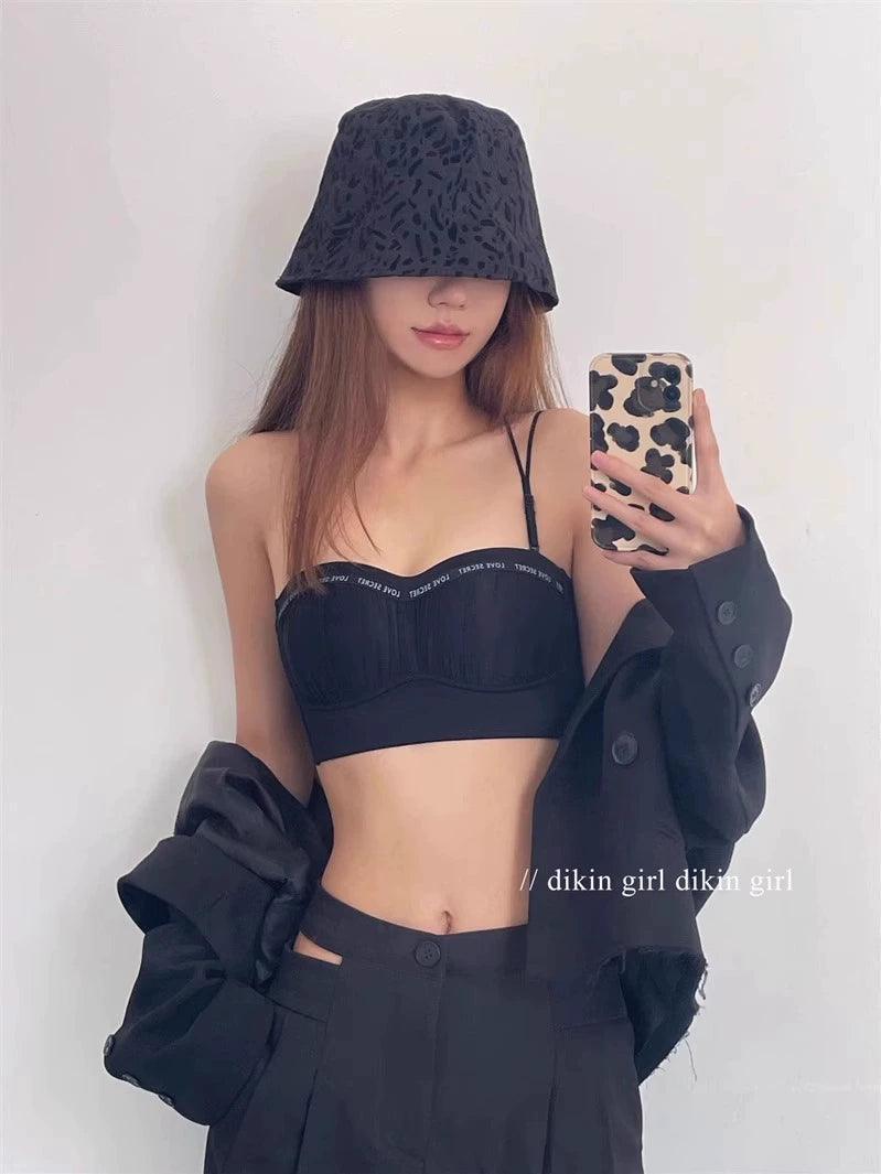 Autumn/Winter Lace Bra - Gathered Design for Small Breasts - ClubOn