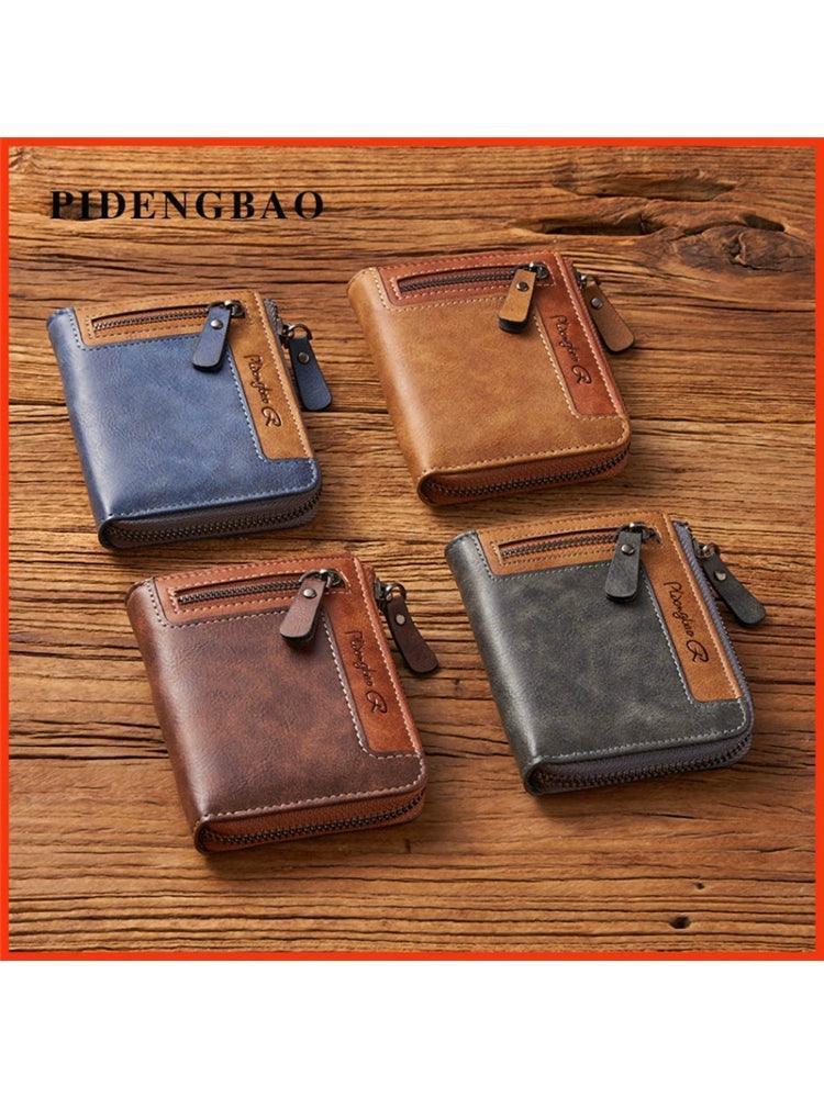 Men's Leather Wallet & Purse – High-Quality Money Bag for Men, Durable and Stylish - ClubOn