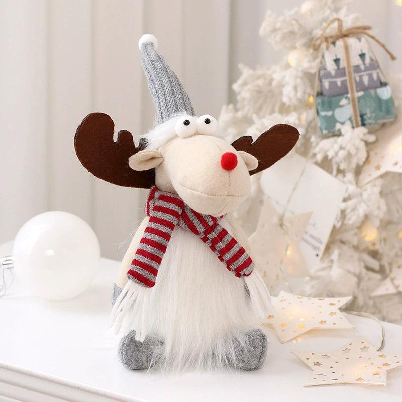 Cute Christmas Deer Dolls - Festive Home Decorations - ClubOn