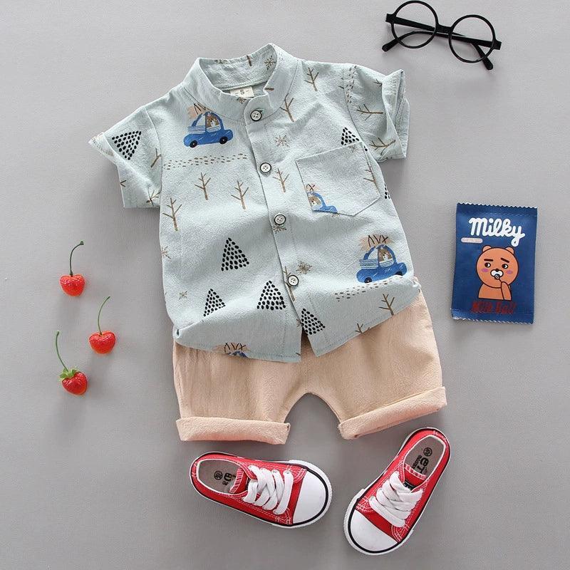 Children’s T-Shirt & Shorts Set for Boys - ClubOn