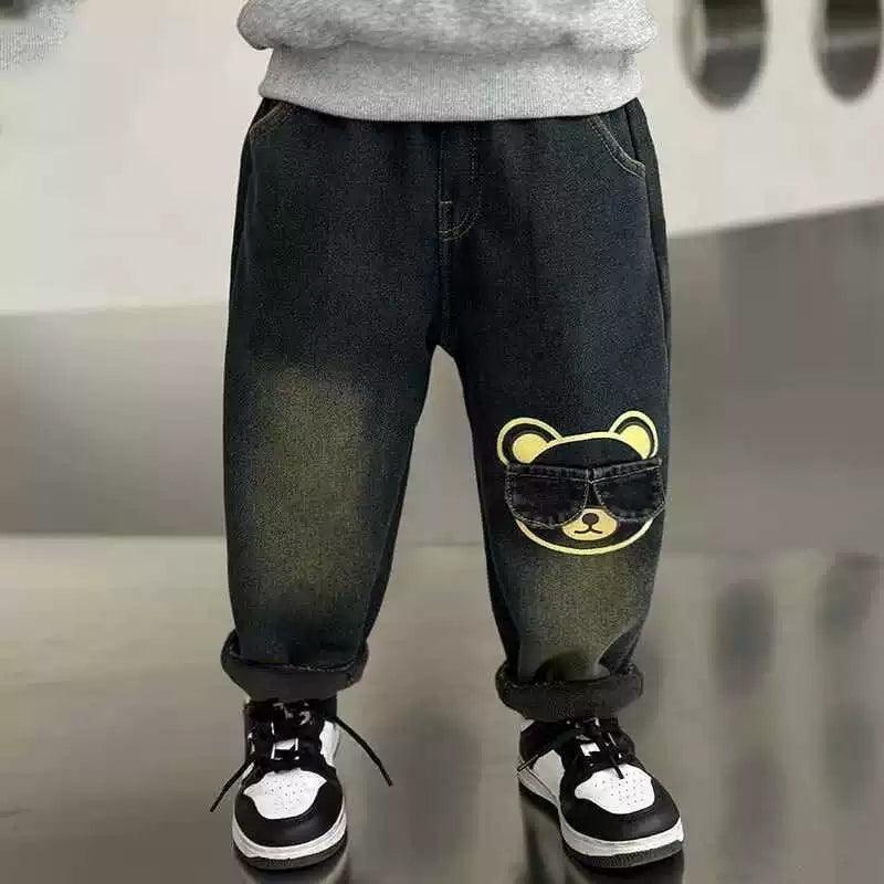 Boys' Retro Trendy Loose Jeans - ClubOn