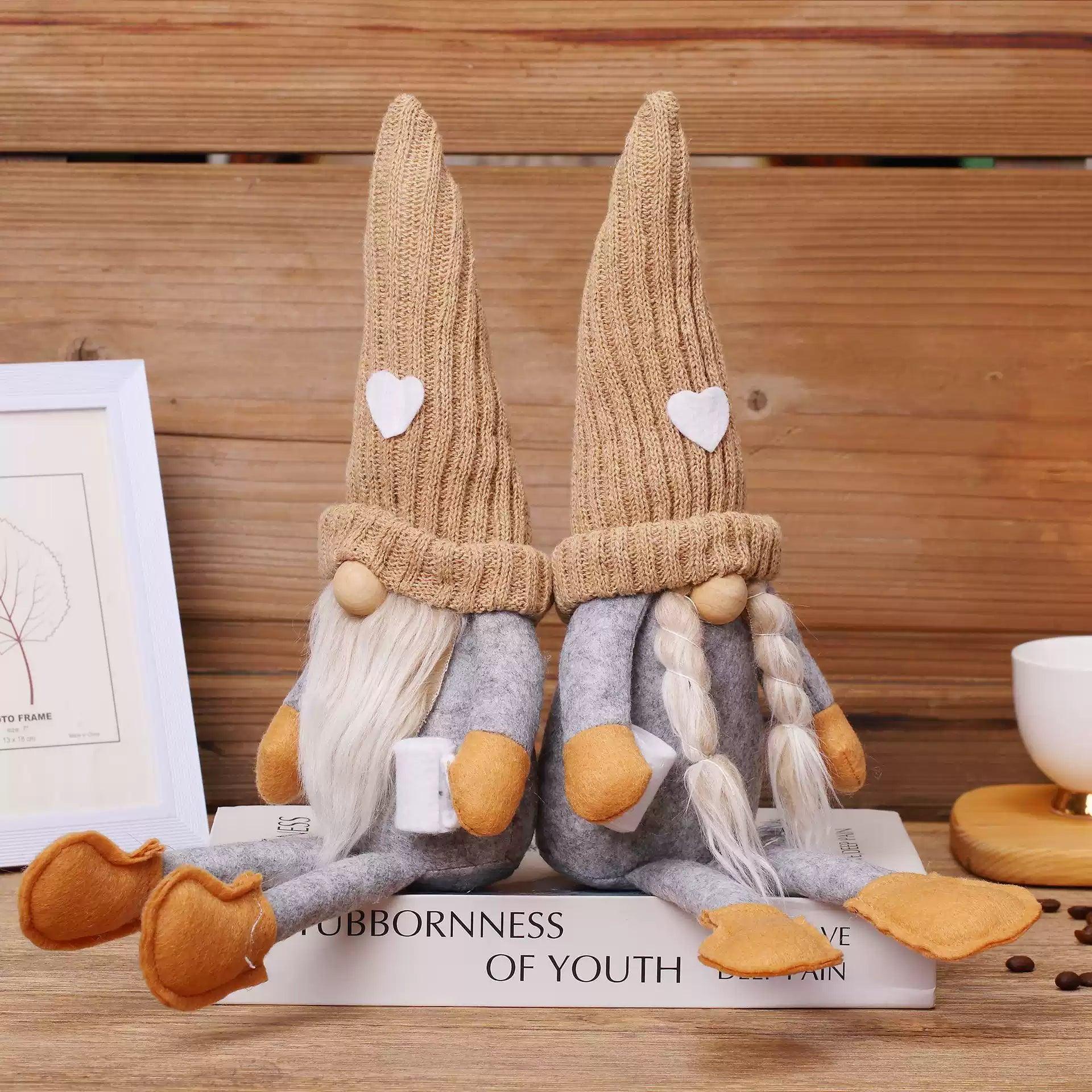 Christmas Gnome Rudolf Ornament – Holiday Home Decoration - ClubOn