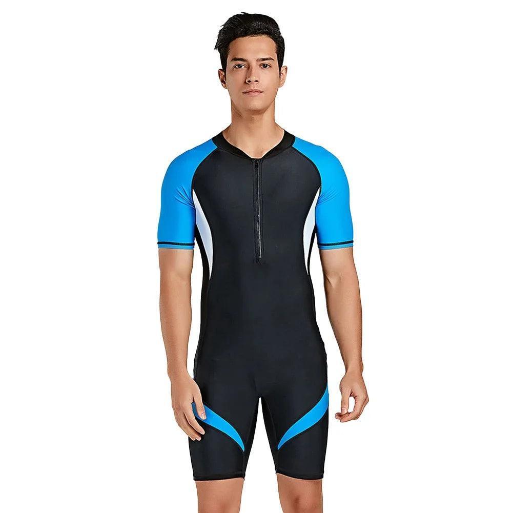 One-Piece Swim Bodysuit - Quick Dry Snorkeling & Surfing Suit - ClubOn