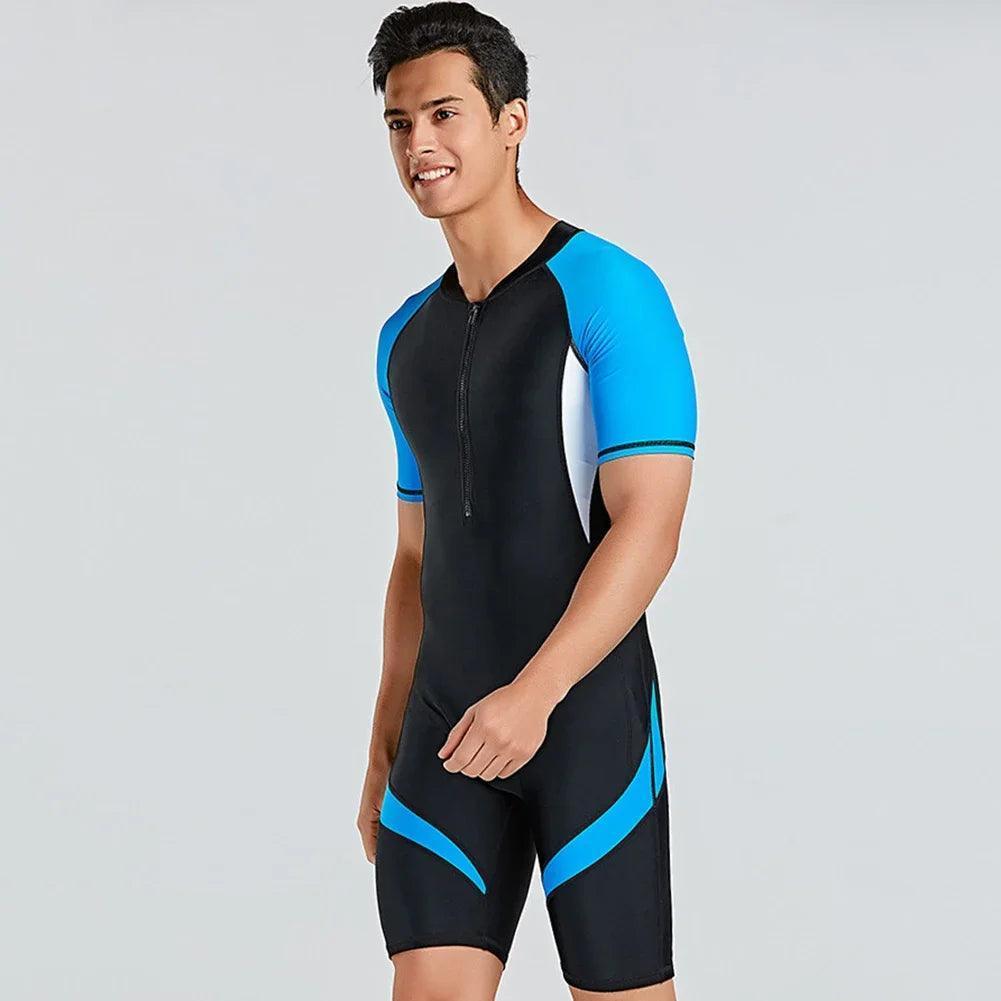 One-Piece Swim Bodysuit - Quick Dry Snorkeling & Surfing Suit - ClubOn