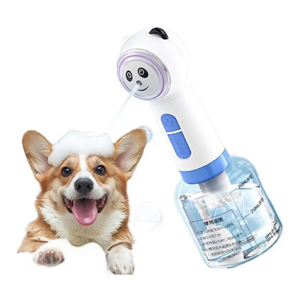 Panda Style Pet Bubbler | USB Charging Foam Bathing Tool - ClubOn
