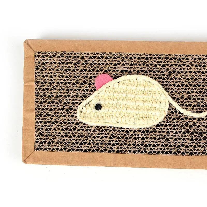 Cat Scratching Board | Cardboard Claw Mat & Furniture Protector - ClubOn