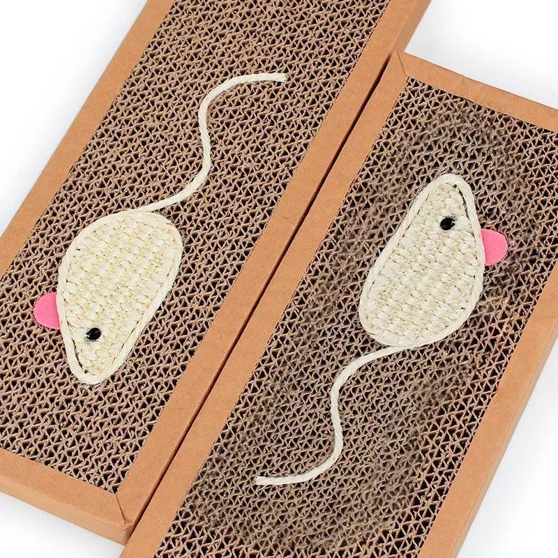 Cat Scratching Board | Cardboard Claw Mat & Furniture Protector - ClubOn
