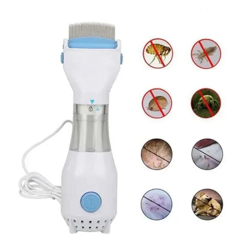 Pet Electric Lice Grabber Comb | Multifunctional Flea Removal Brush - ClubOn