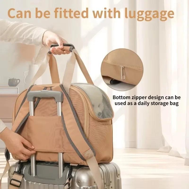 Expandable Travel Backpack for Small & Medium Pets - ClubOn