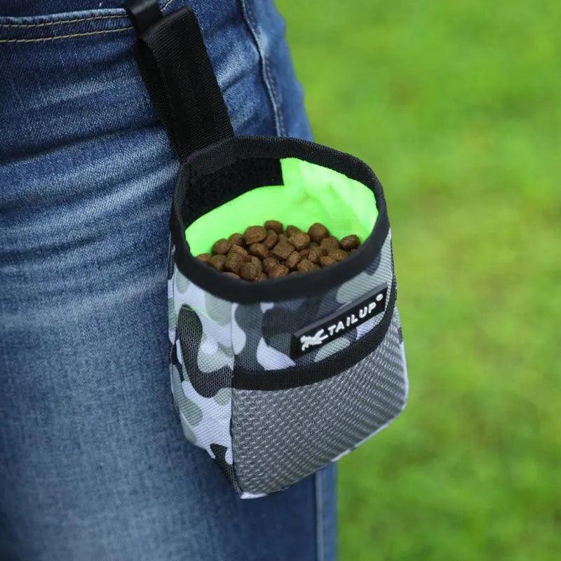 Hands-Free Camouflage Training Waist Bag for Dogs - ClubOn