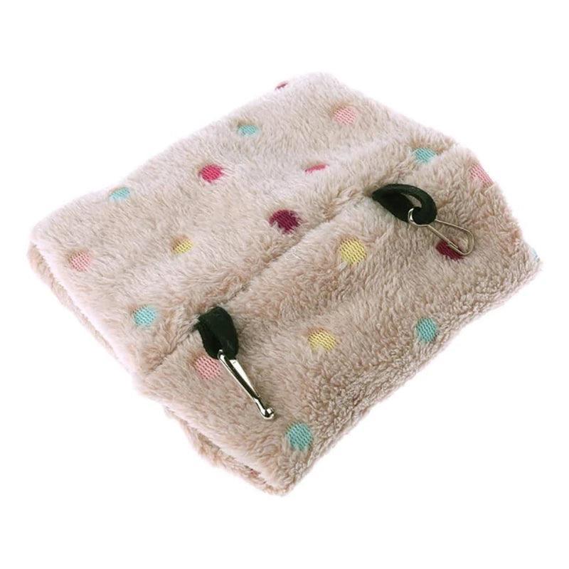 Plush Pet Parrot Hammock – Hanging Warm Cage Bed Nest for Winter Comfort - ClubOn