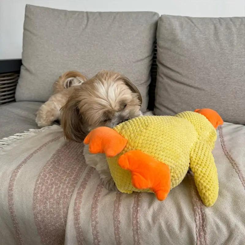 Calming Plush Duck Toy for Dogs - ClubOn