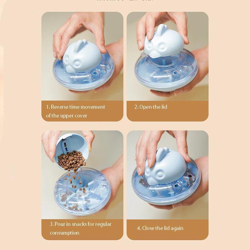 Bite-Resistant Treat Dispensing Toy - Multifunctional Puzzle Ball - ClubOn