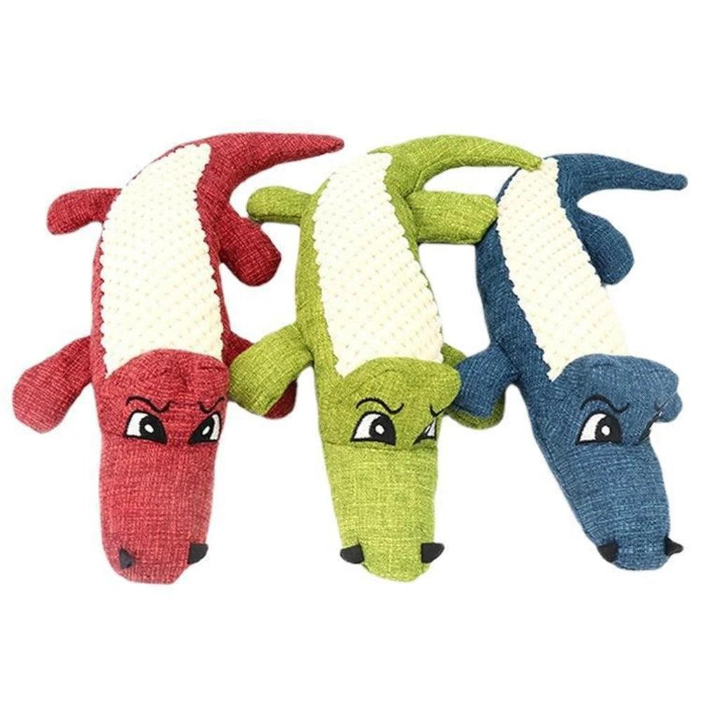 Plush Simulation Crocodile Chew Toy - ClubOn