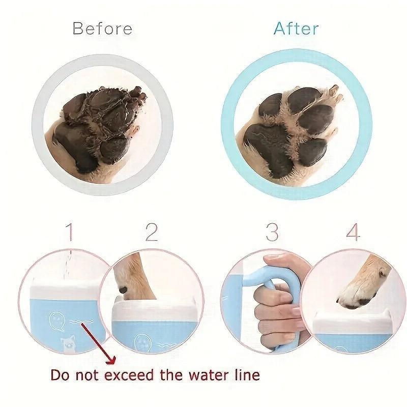 Portable Dog Foot Washer | Cat Paw Cleaning Cup - ClubOn
