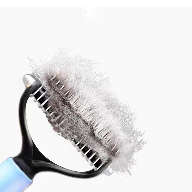 Professional Pet Hair Removal Brush - Dog & Cat Grooming Tool - ClubOn