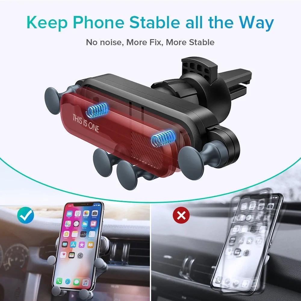 Gravity Car Phone Holder - ClubOn