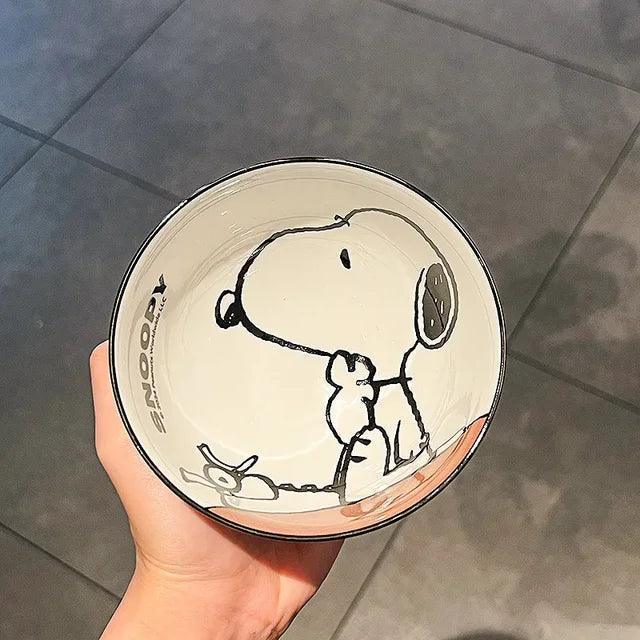 Snoopy Ceramic Bowl Set - ClubOn