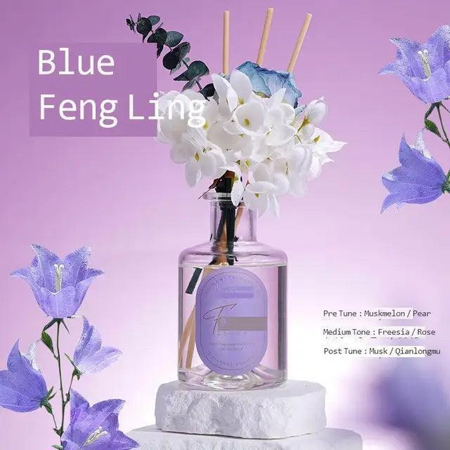 Handheld Floral Art Flameless Aromatherapy Gift Box - Orange Scent - ClubOn