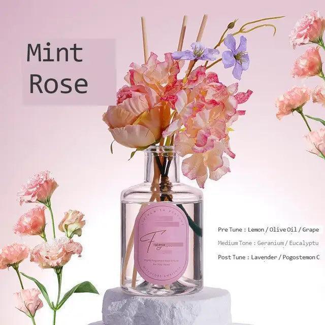 Handheld Floral Art Flameless Aromatherapy Gift Box - Orange Scent - ClubOn