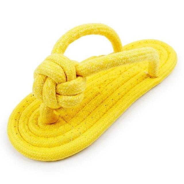 Funny Cotton Slipper Rope Dog - ClubOn
