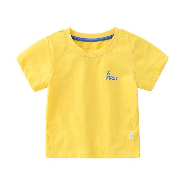 Pure Cotton Short Sleeve T-Shirt - Kids Summer Wear - ClubOn