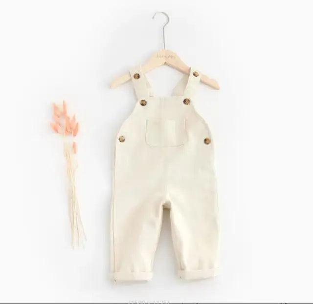 Baby Denim Overalls - Spring & Autumn Kids Jeans - ClubOn