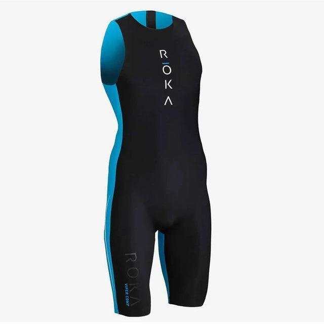 ROKA Men’s Sleeveless Triathlon Suit - Cycling Jersey Jumpsuit - ClubOn