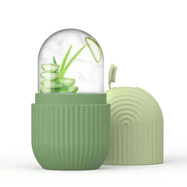 Silicone Ice Cube Trays – Beauty Lifting Ice Ball Face Massager & Contouring Eye Roller for Facial Treatment - ClubOn