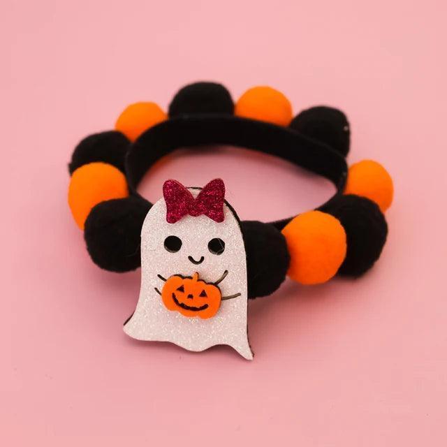 Skull Bow Tie for Dogs – Halloween Pet Accessory - ClubOn