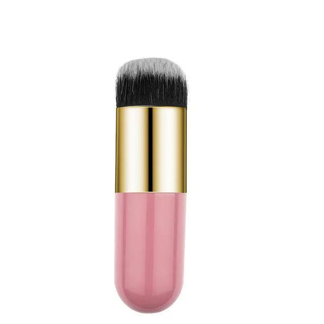 Chubby Pier Foundation Brush – Flat Cream & Highlight Makeup Brush for Powder - ClubOn