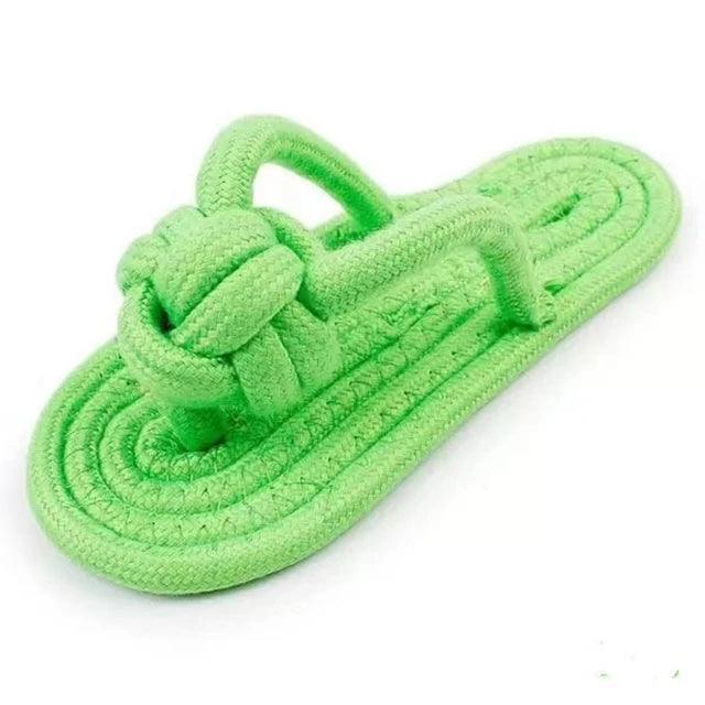 Funny Cotton Slipper Rope Dog - ClubOn