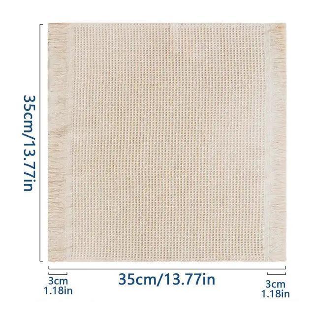 Waffle Pattern Kitchen Rags - Quick Drying Absorbent Dish Towels - ClubOn