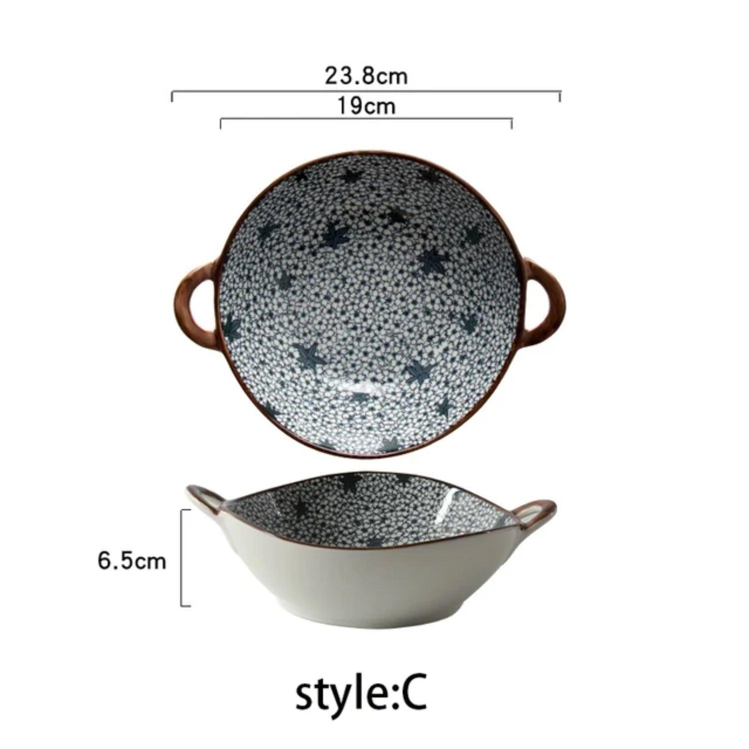 Elegant Ceramic Soup Bowl – Perfect for Chic Kitchen Tableware - ClubOn