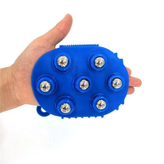 Roller Ball Body Massage Glove for Pain Relief - ClubOn