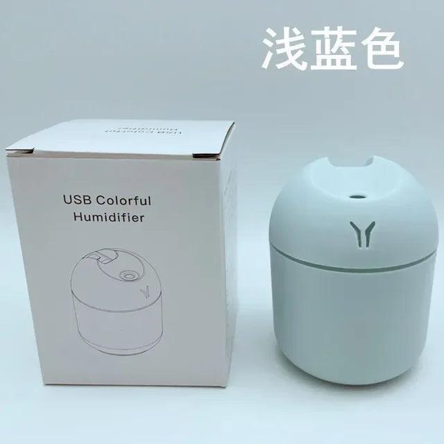 250ML Mini Aroma Oil Diffuser – USB Essential Oil Humidifier with LED Night Light - ClubOn