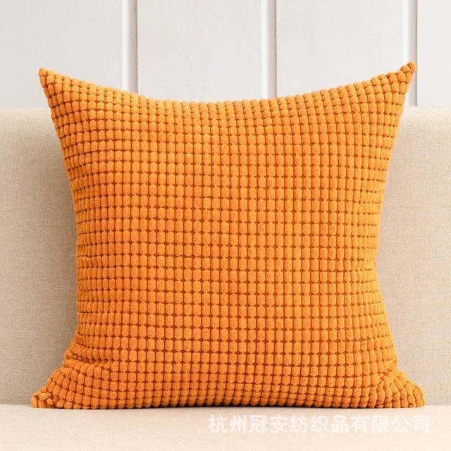 Pure Color Decorative Pillow Covers – Simple Sofa Cushion Covers - ClubOn