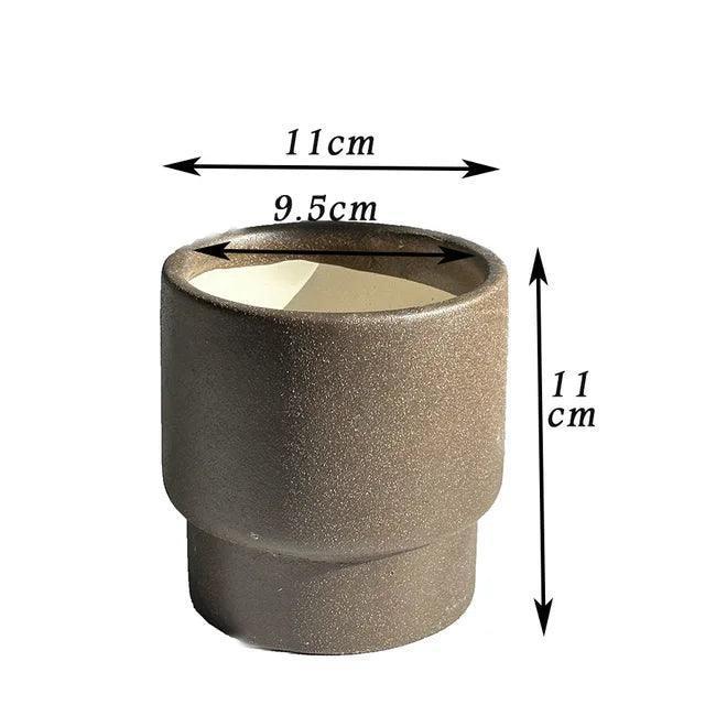 Elegant Ceramic Flower Pot for Green Plants - ClubOn