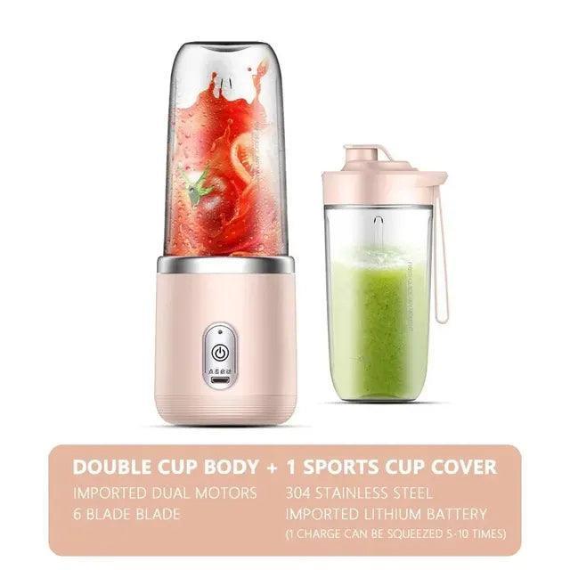 6-Blades Portable Juicer Cup - Small Electric Blender - ClubOn