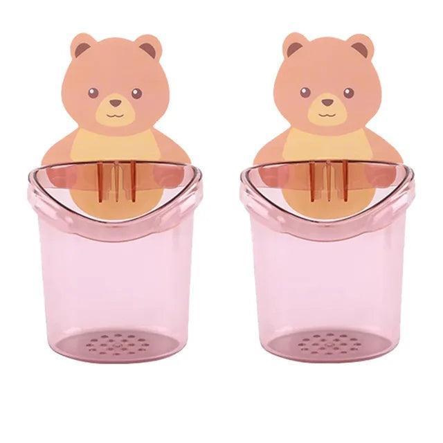 Wall-Mounted Bathroom Accessories Set – Toothbrush Holder & Rack - ClubOn