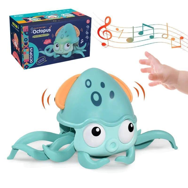 Kids Induction Escape Crab & Octopus Crawling Toy | Interactive Baby Electronic Toy - ClubOn