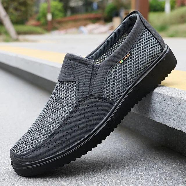 Comfortable Men's Casual Shoes – Breathable Mesh Summer Sneakers - ClubOn
