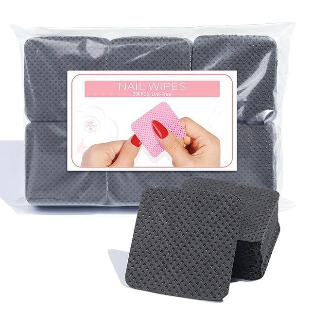Lint-Free Nail Polish Remover Wipes – Gel Nail Art Removal Pads for Manicure & Pedicure - ClubOn
