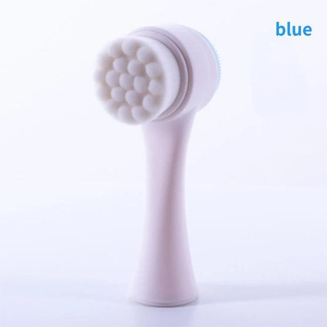 BXA Portable 3D Silicone Facial Cleanser & Massage Brush - ClubOn