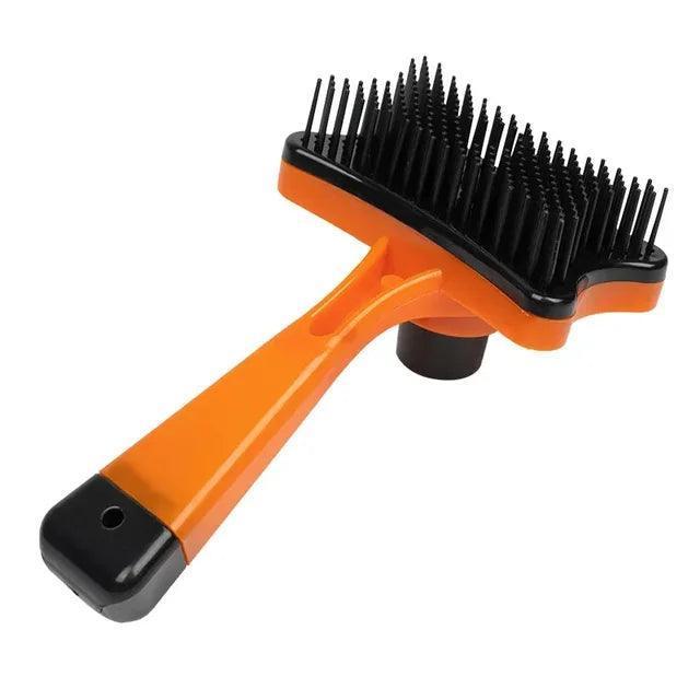 Pet Hair Removal Brush | One-Click Cat & Dog Cleaner Massage Comb - ClubOn