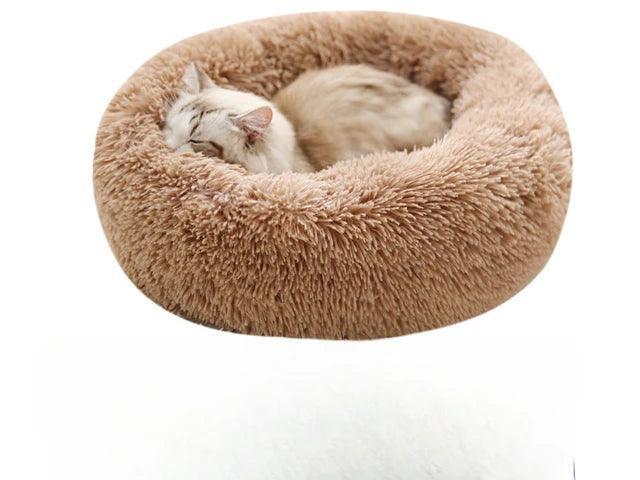 Plush Pet Nest | Warm Detachable & Washable Cat and Dog Bed - ClubOn
