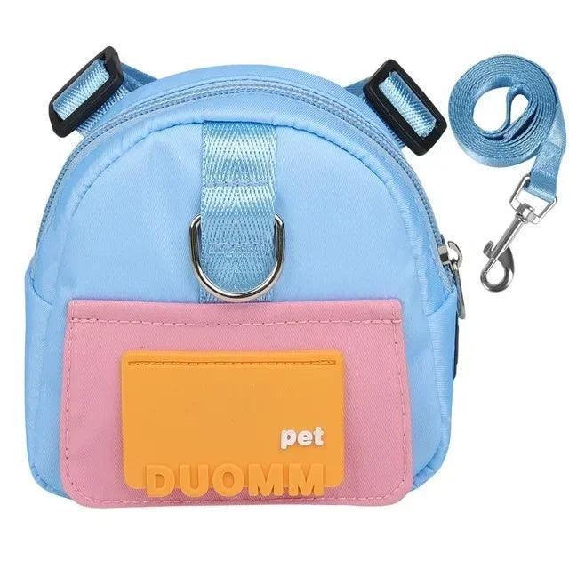 Pet Backpack with Harness | Portable Dog Training Treat Pouch - ClubOn