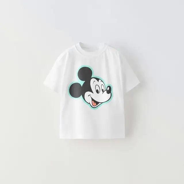Donald Duck Mickey Print T-Shirt - Trendy Summer Tee - ClubOn